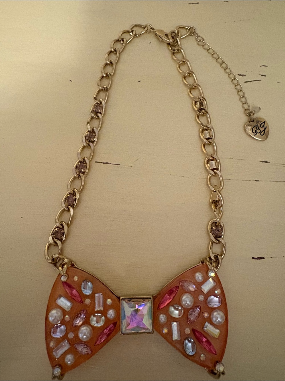 Betsey Johnson Lot 3 Bow tie Choker Necklaces - Picture 2 of 14